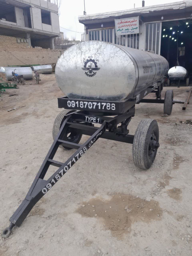تانکر ۵هزار لیتری چهار چرخ